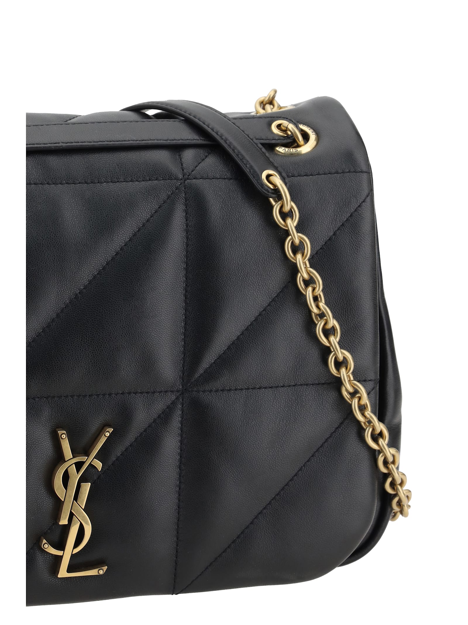 Saint Laurent Jamie Medium Shoulder Bag In Black