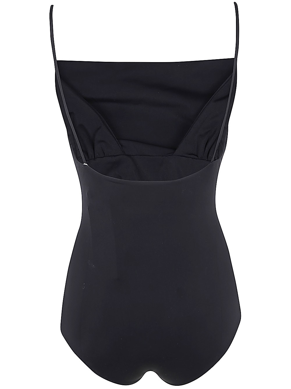 Shop Magda Butrym Swimsuit In Black