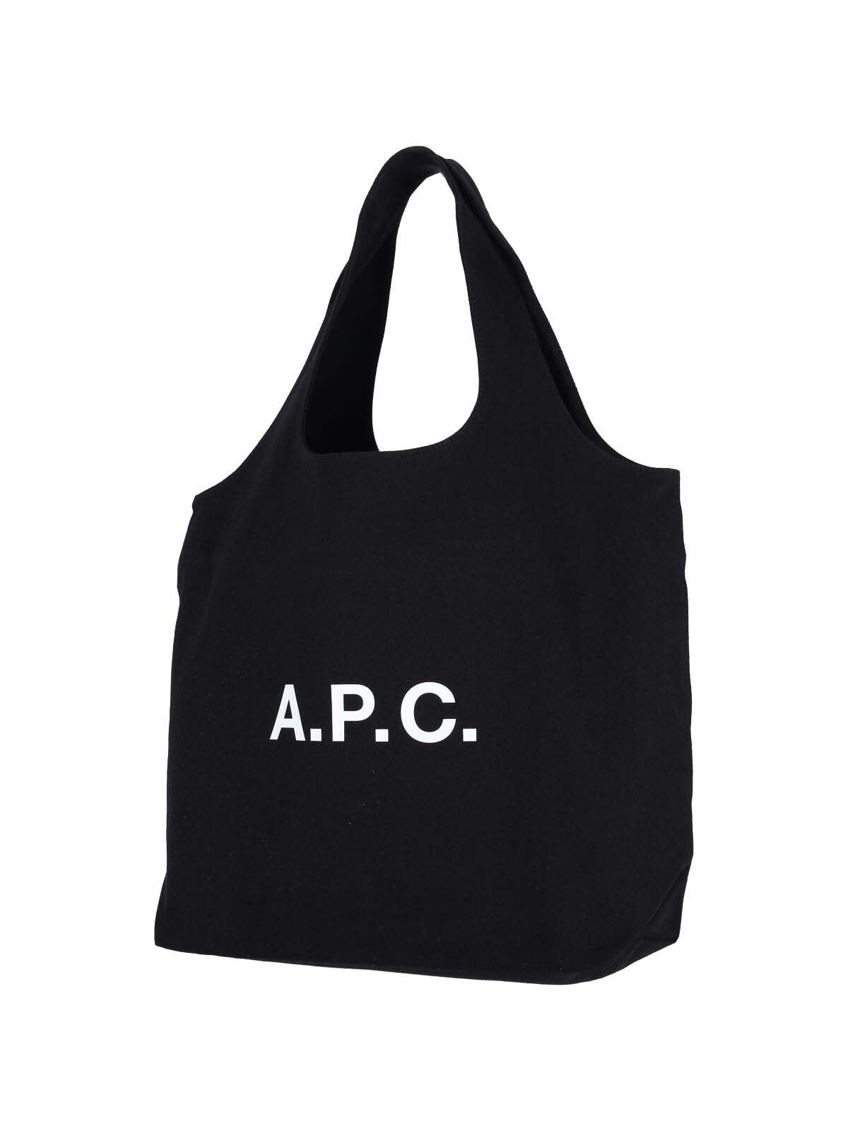 Apc Ninon Tote Bag In Black