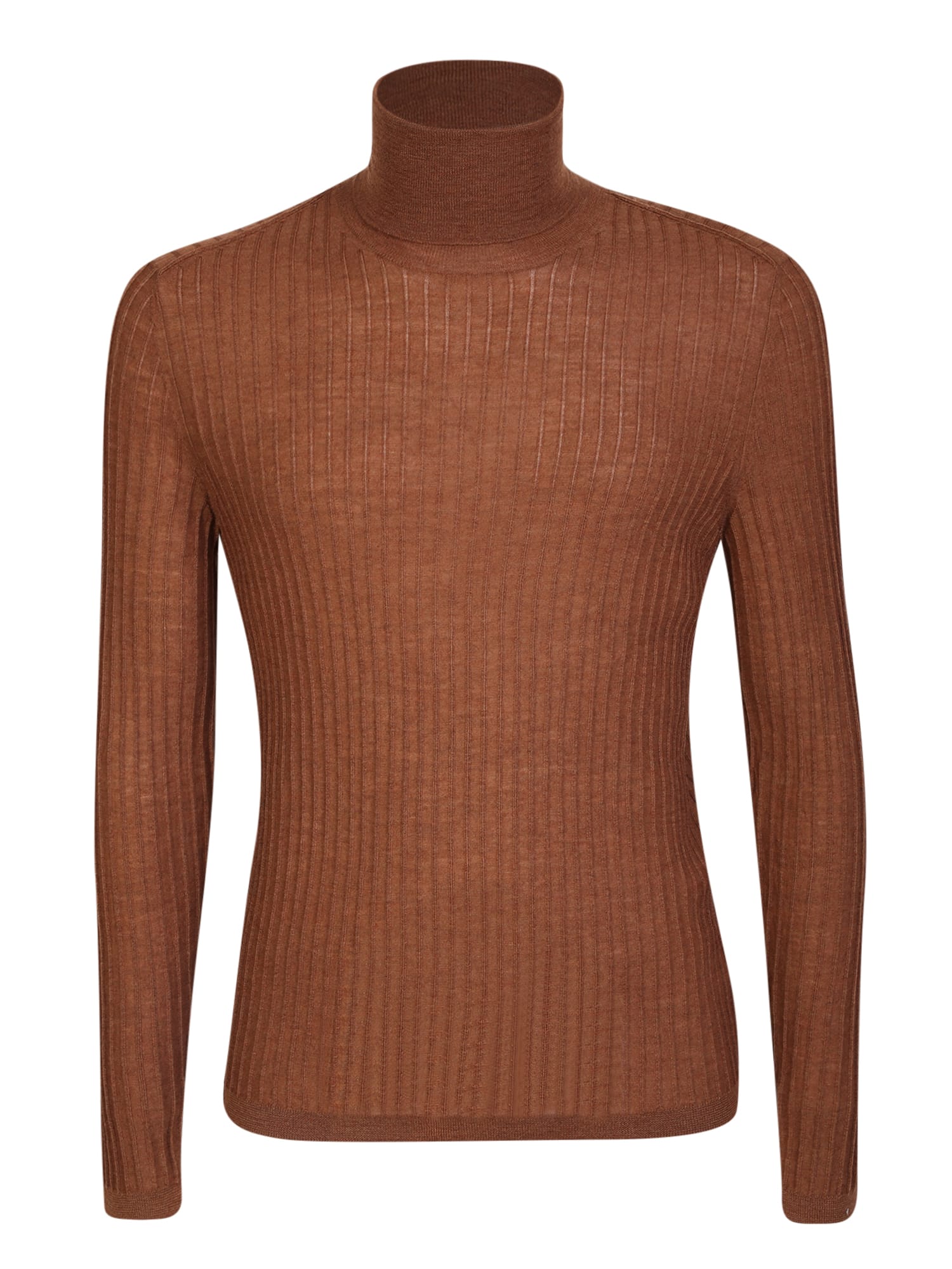 Ballantyne Dark Beige Wool Sweater