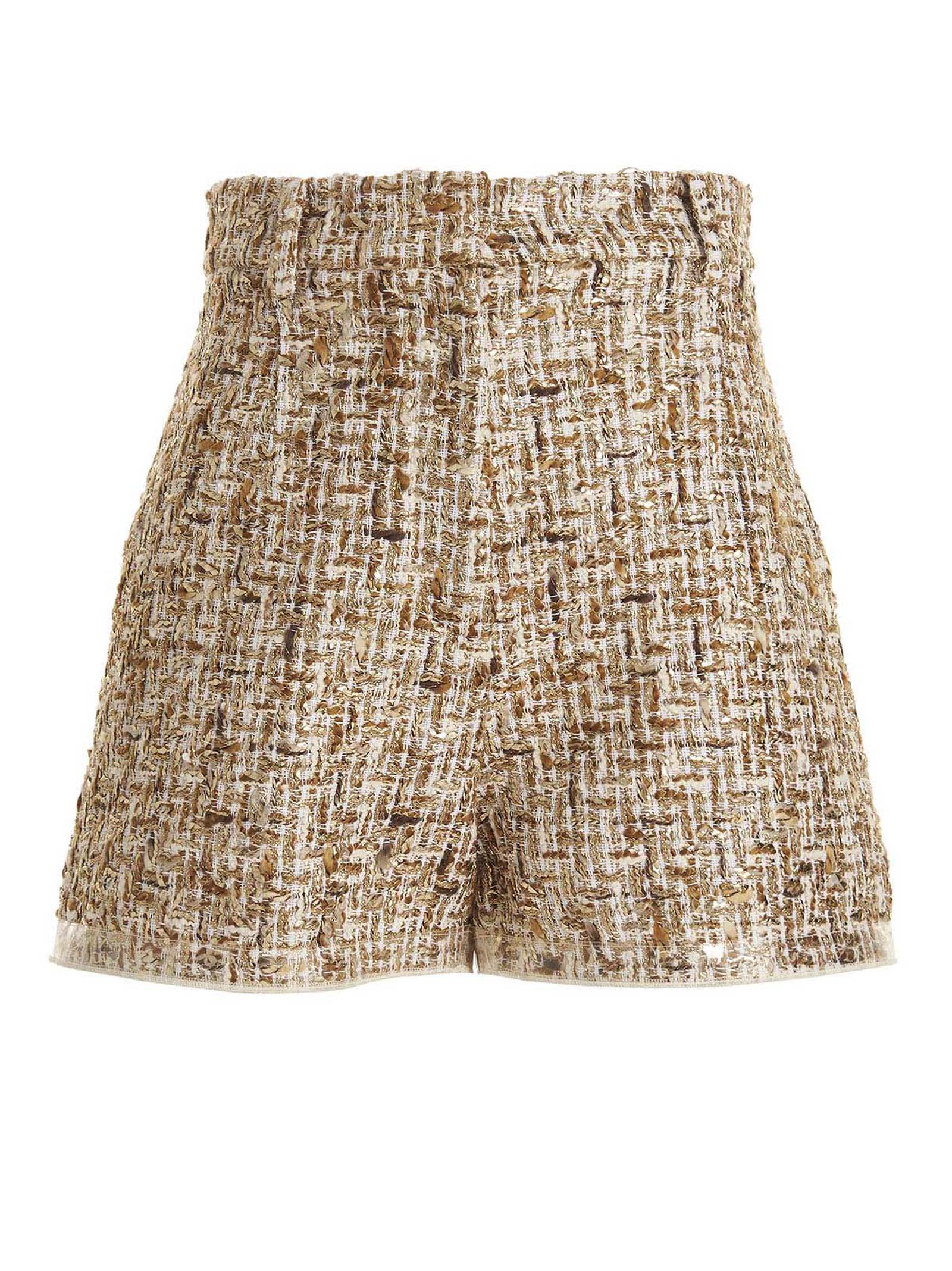 GIAMBATTISTA VALLI TWEED SHORTS