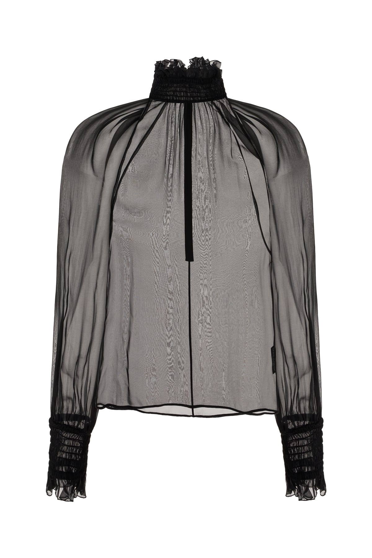 Dolce & Gabbana Black Silk Blouse