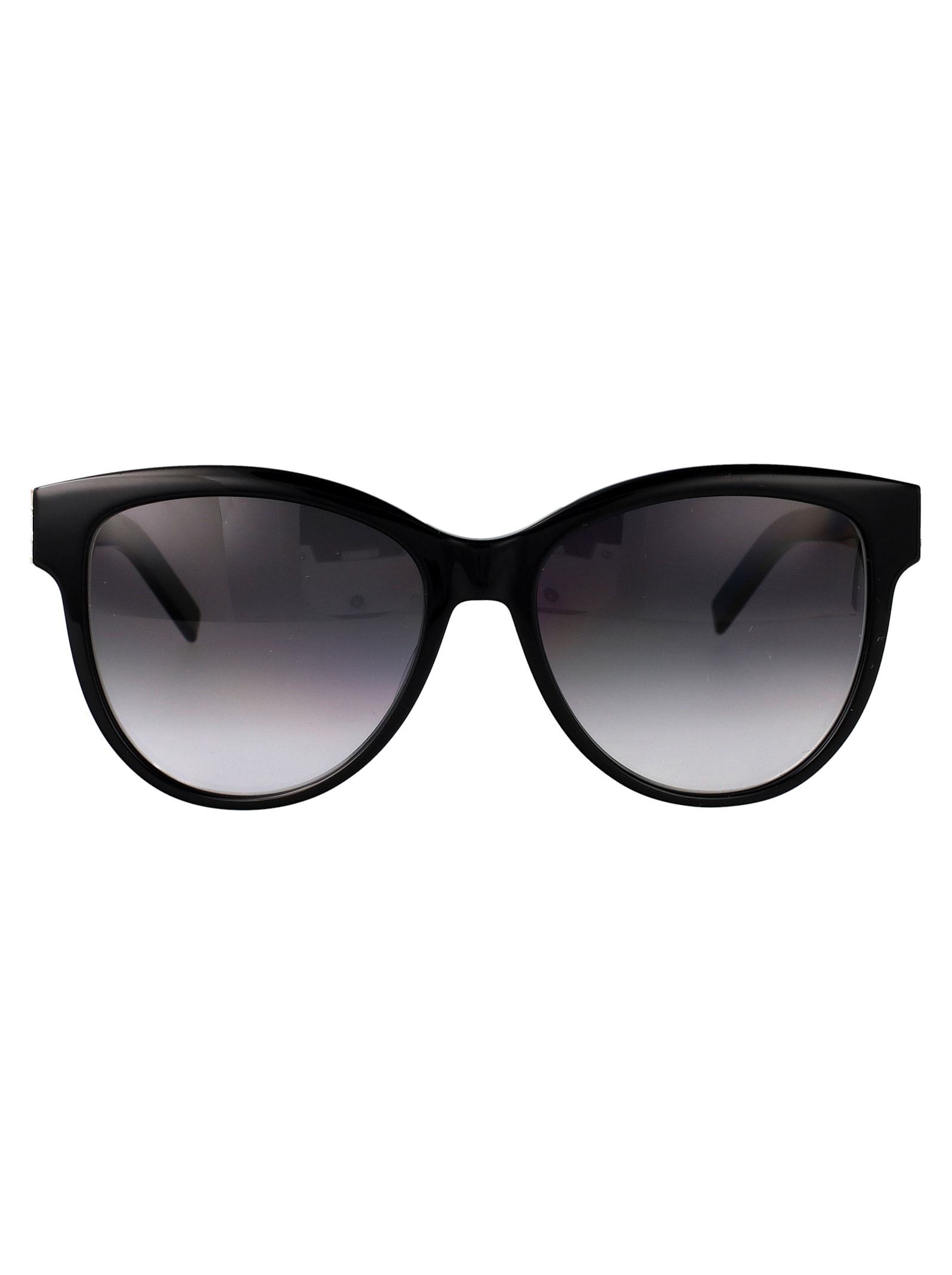 Saint Laurent Monogram M3 Sunglasses In Black