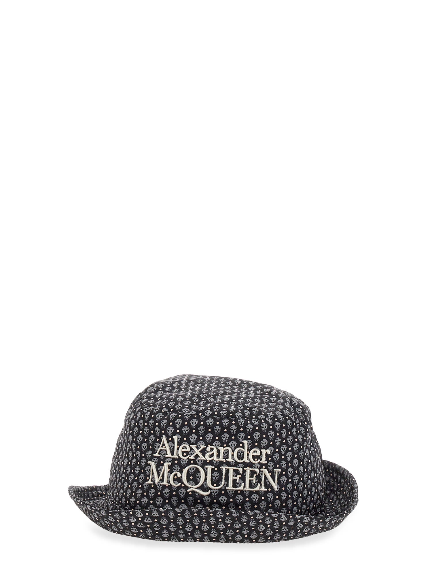 Alexander McQueen Polka Dots Skull Hat