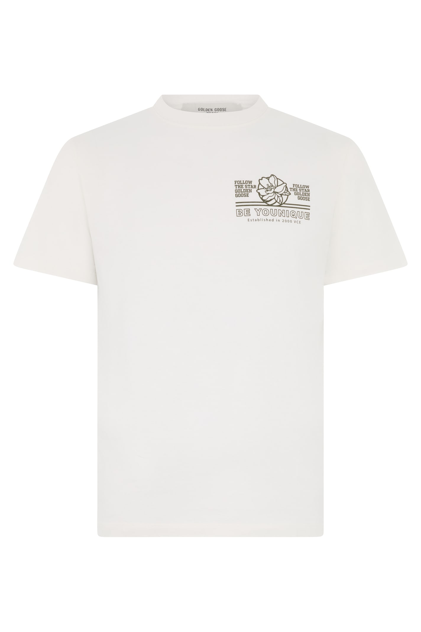 Cotton Crew-neck T-shirt