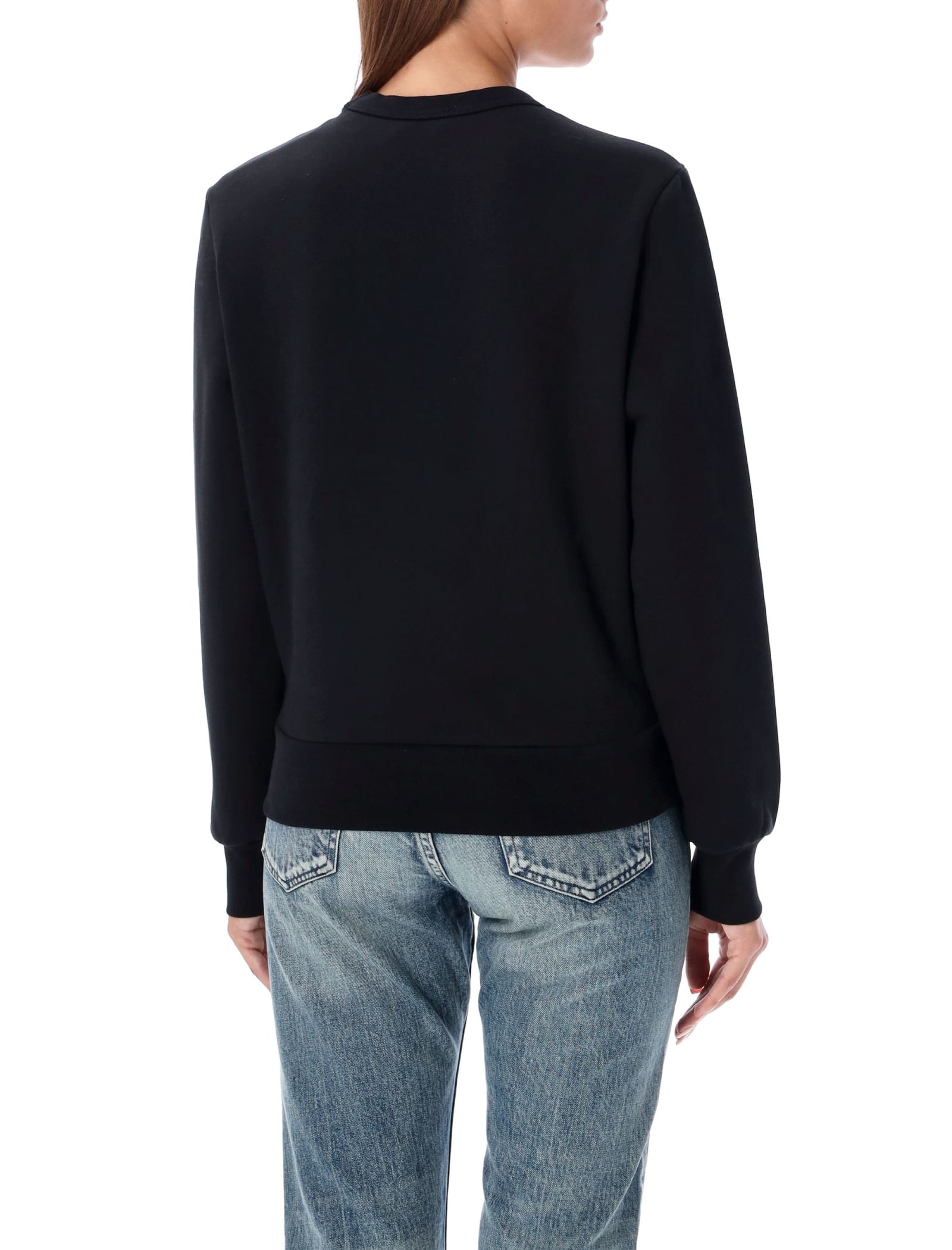 Shop Apc Boxy Vpc Sweatshirt In Black Purple