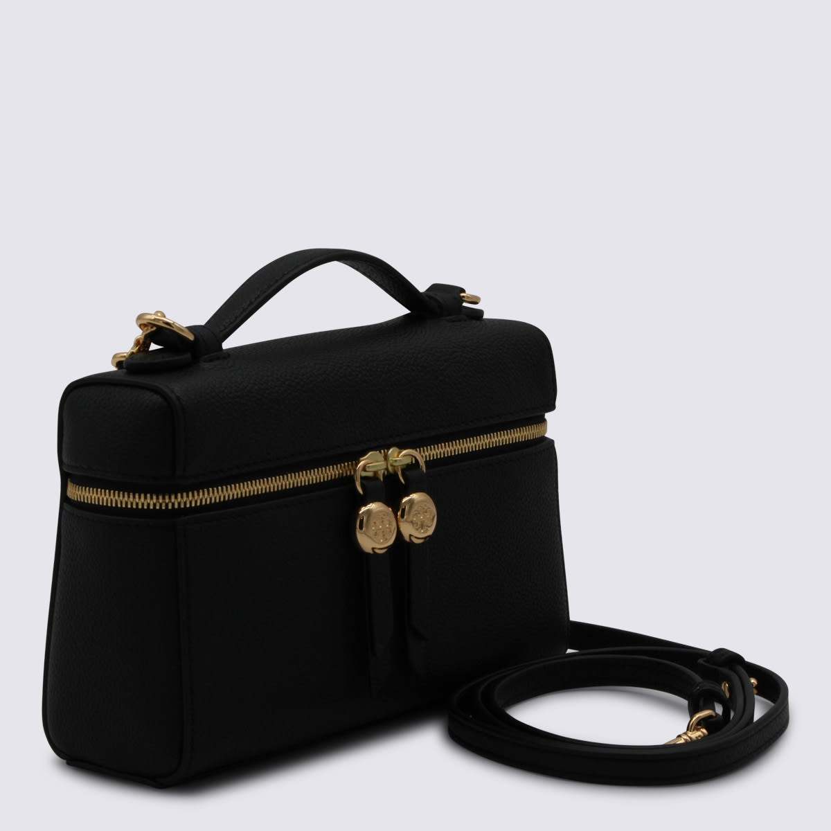 Tory Burch Black Leather Crossbody Bag In Black