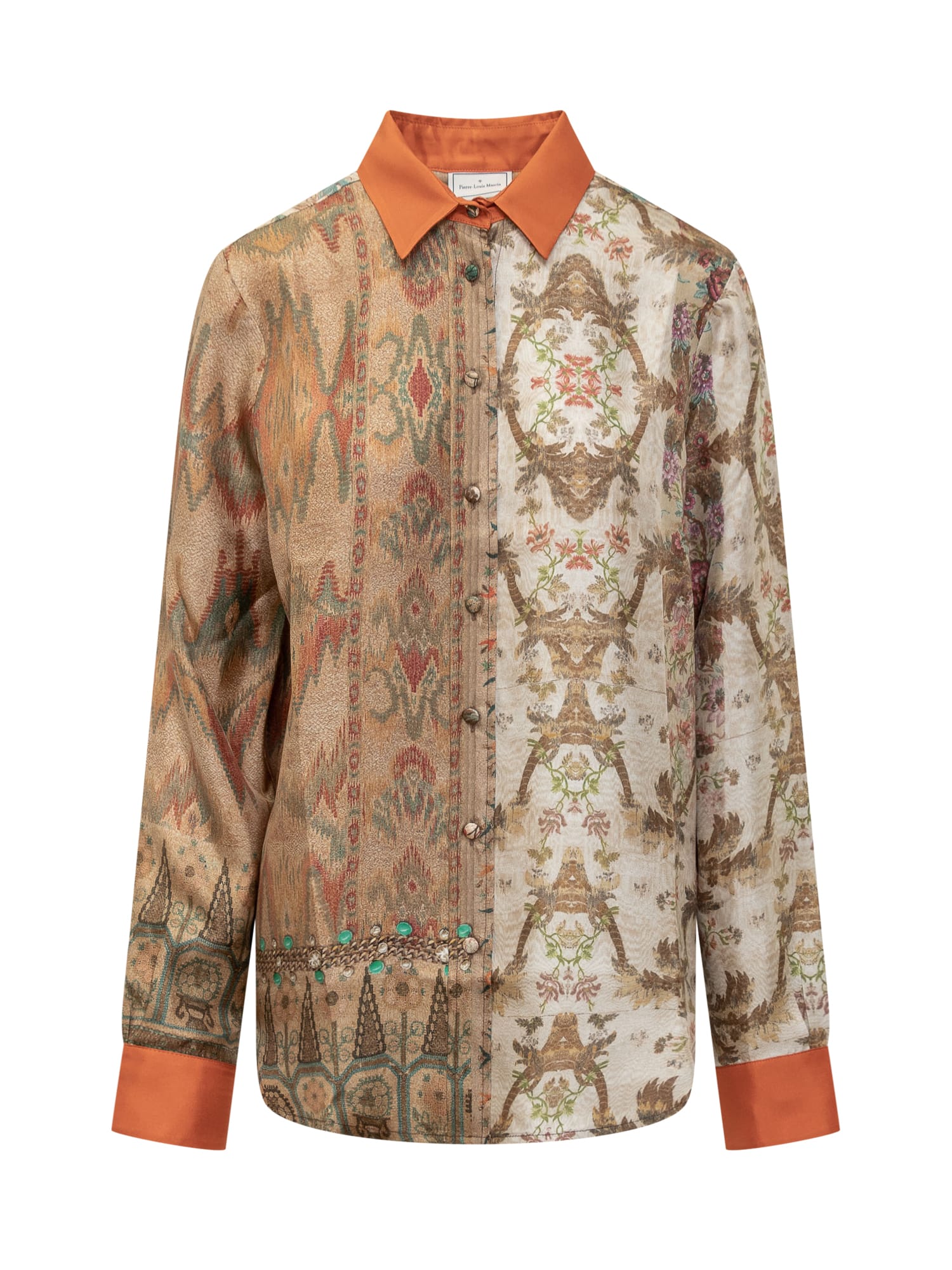 Shop Pierre-louis Mascia Aloe Shirt In Fantasia