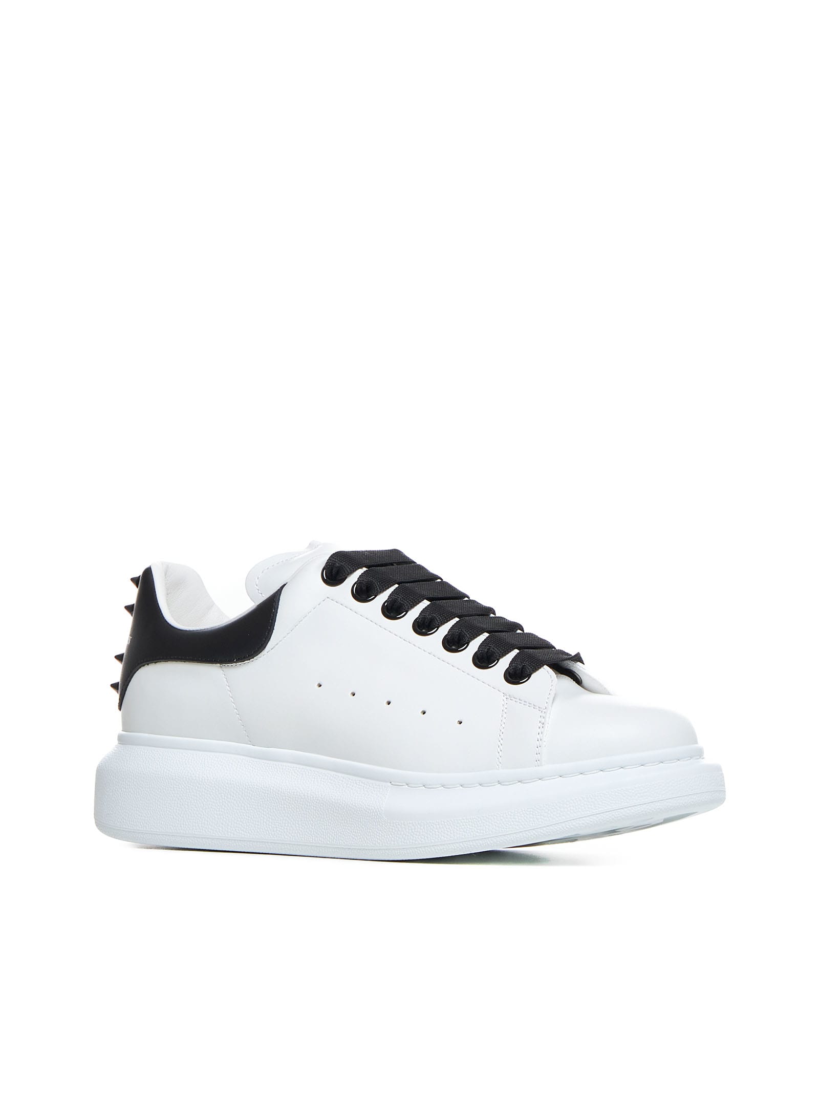 Shop Alexander Mcqueen Sneakers In White