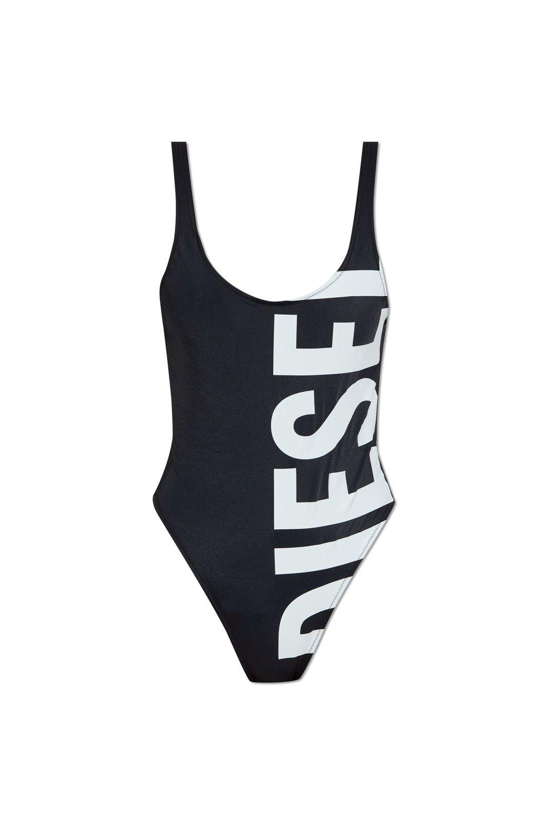 Bfsw-kylia Logo Printed High Cut Swimwuit