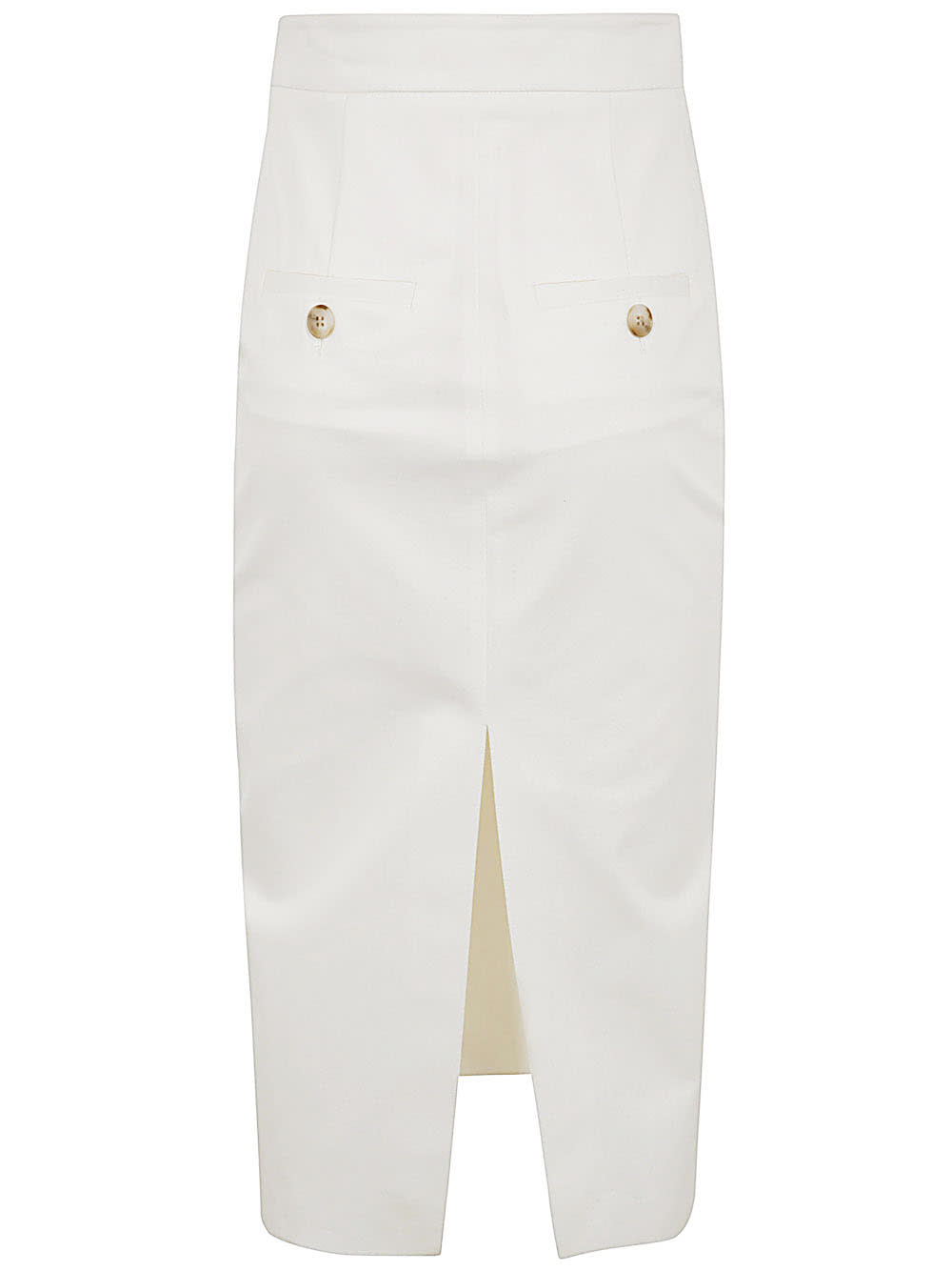 Shop Drhope Pencil Skirt In White