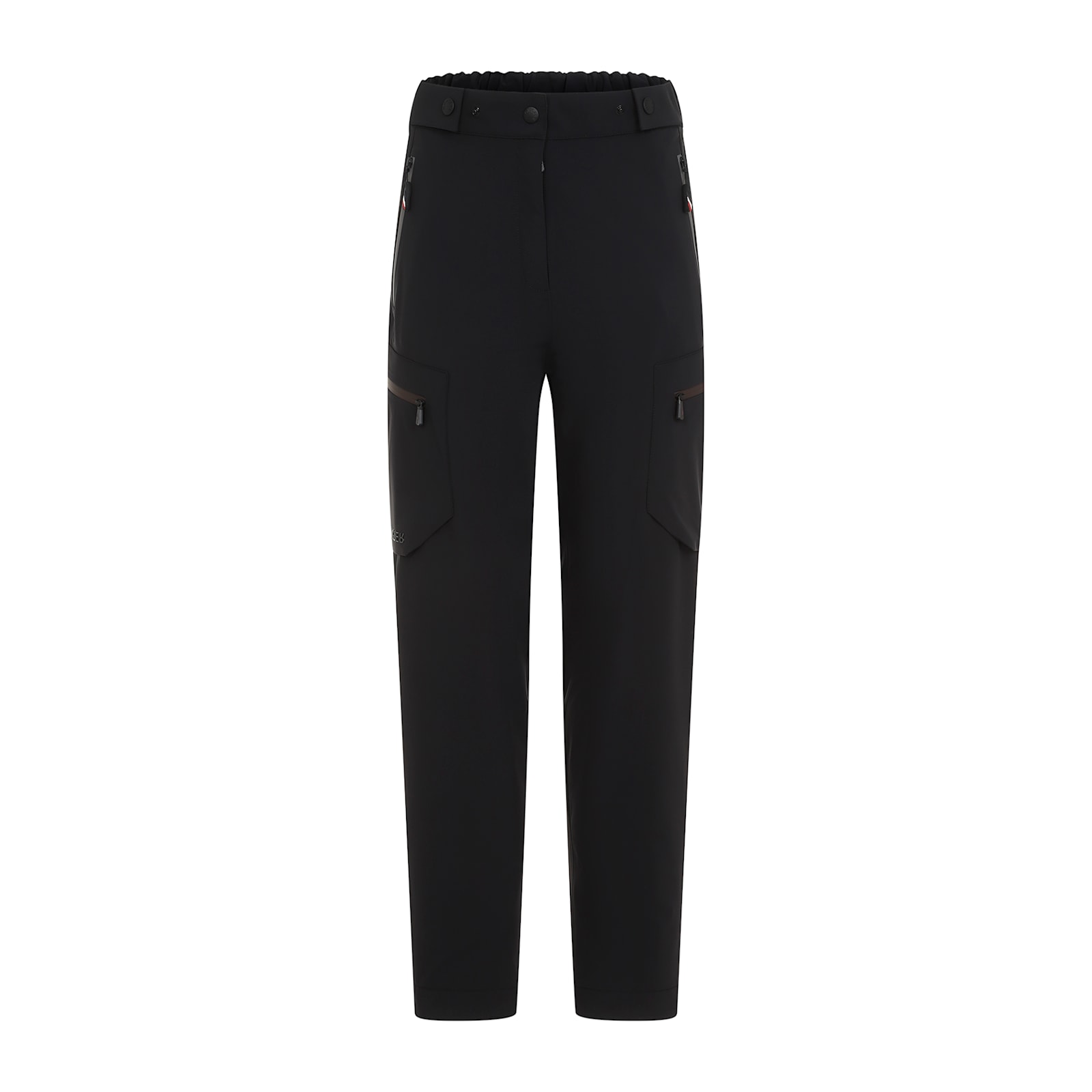 Moncler Track Pants In Tech Fabric In Black