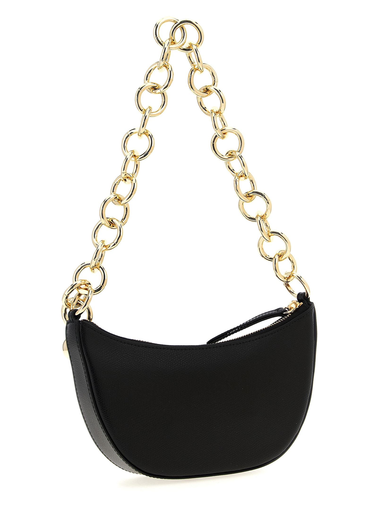 Furla Sfera Mini Shoulder Bag In Black