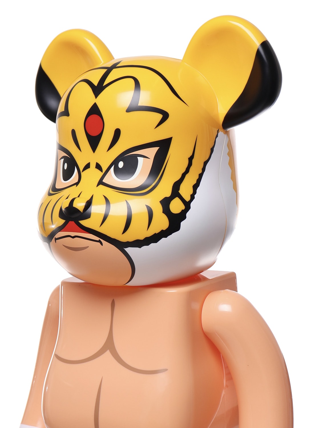 Shop Medicom Toy Tiger Mask In Multicolor