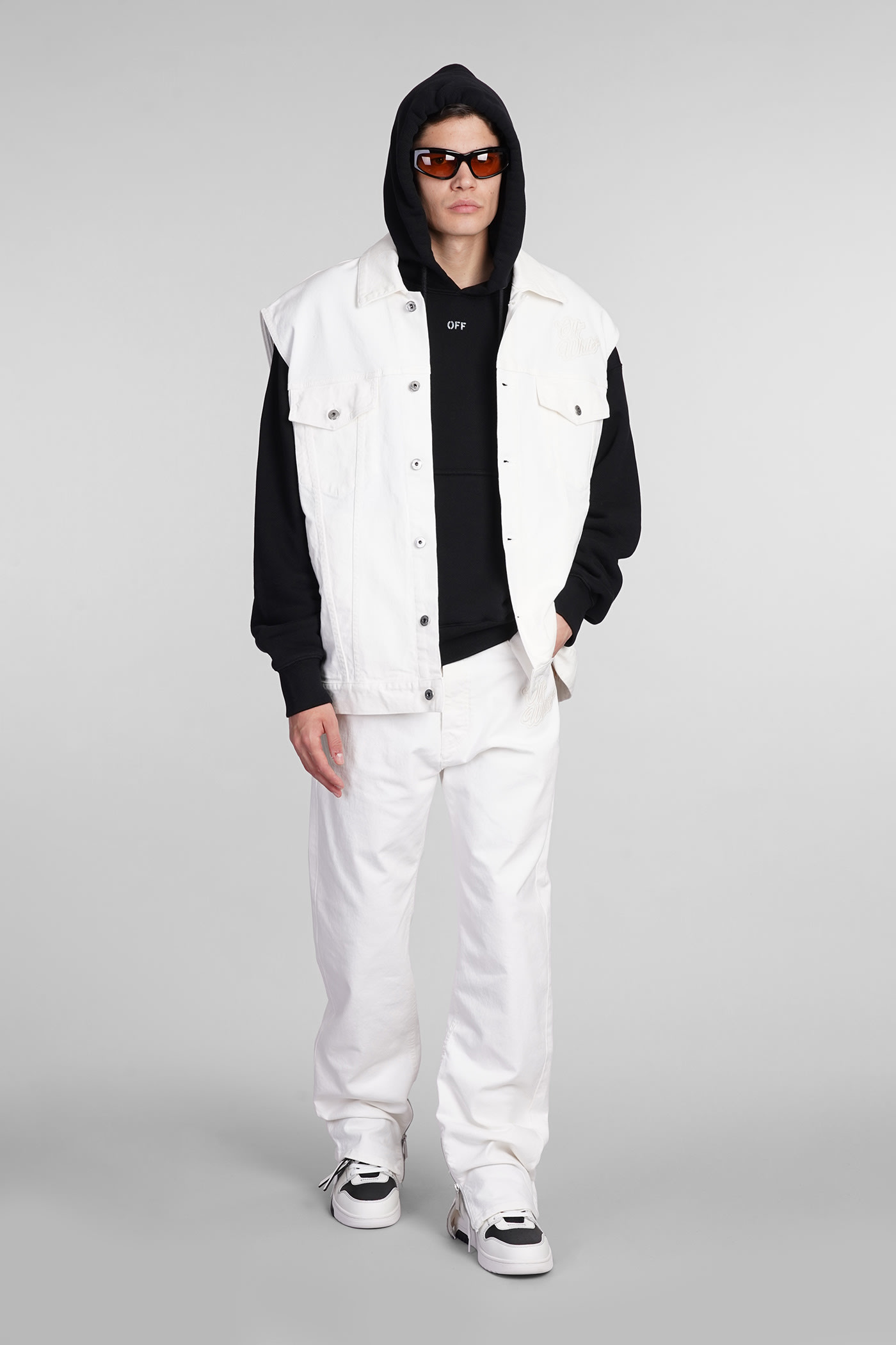 Shop Off-white Vest In White Cotton