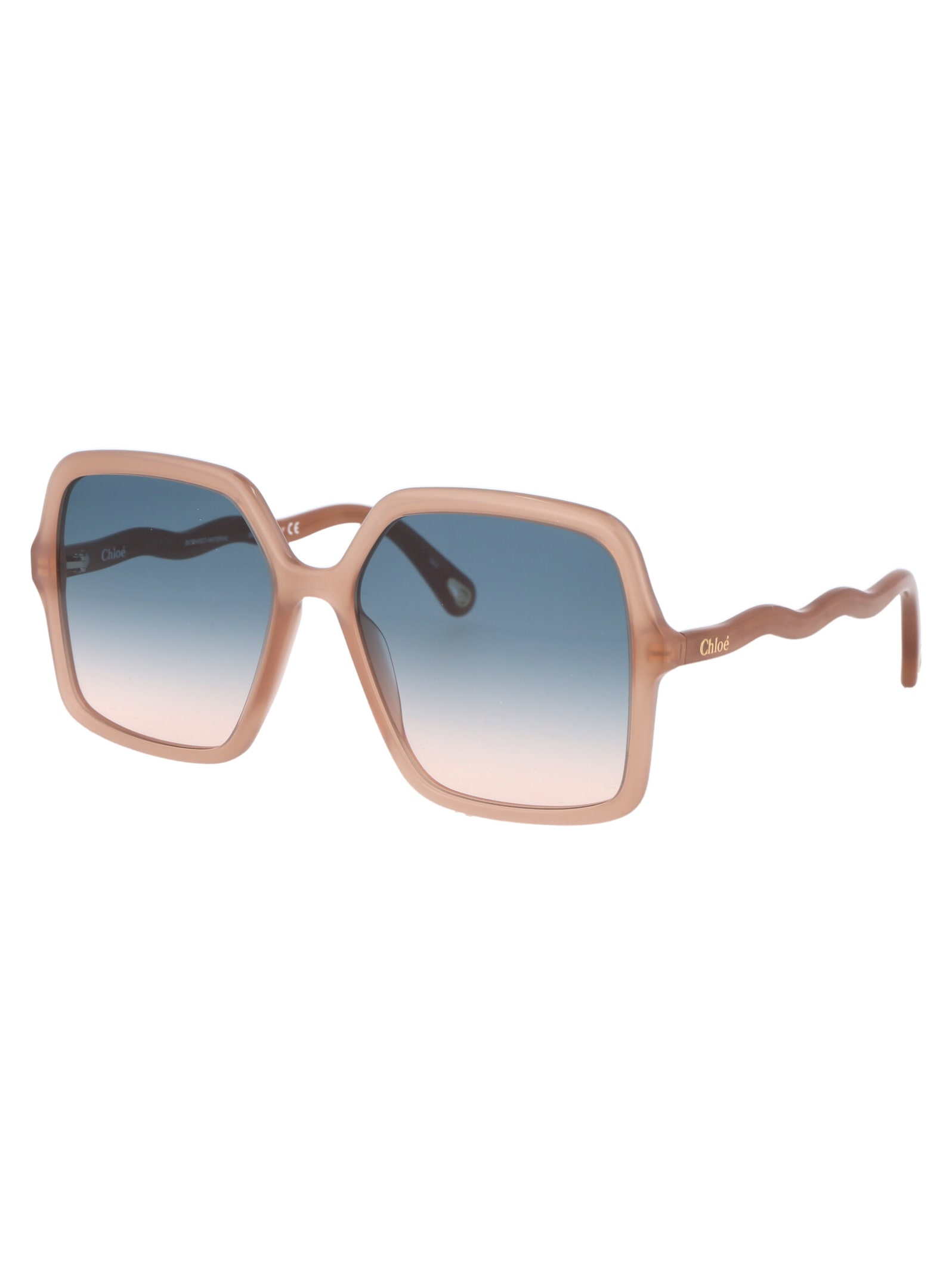 Chloé Eyewear Zelie Square Frame Sunglasses