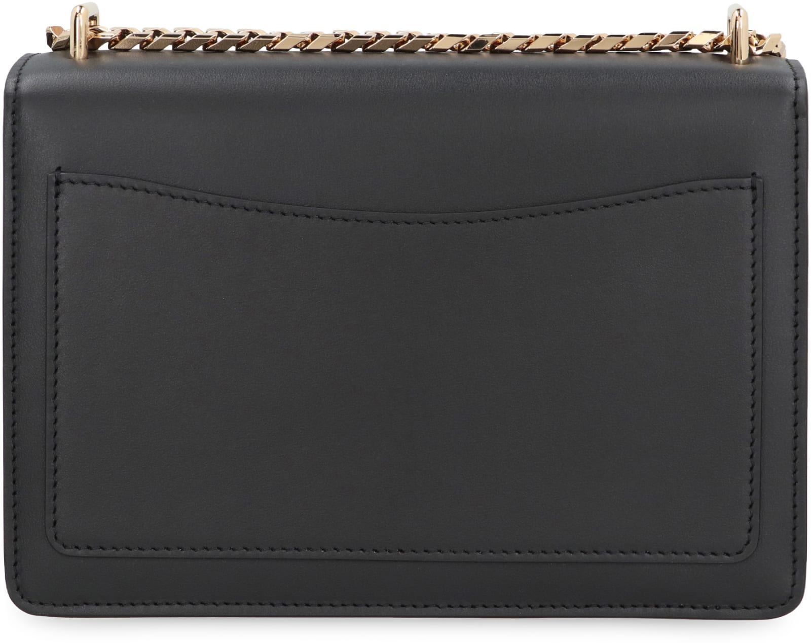Dolce & Gabbana Leather Crossbody Bag In Black