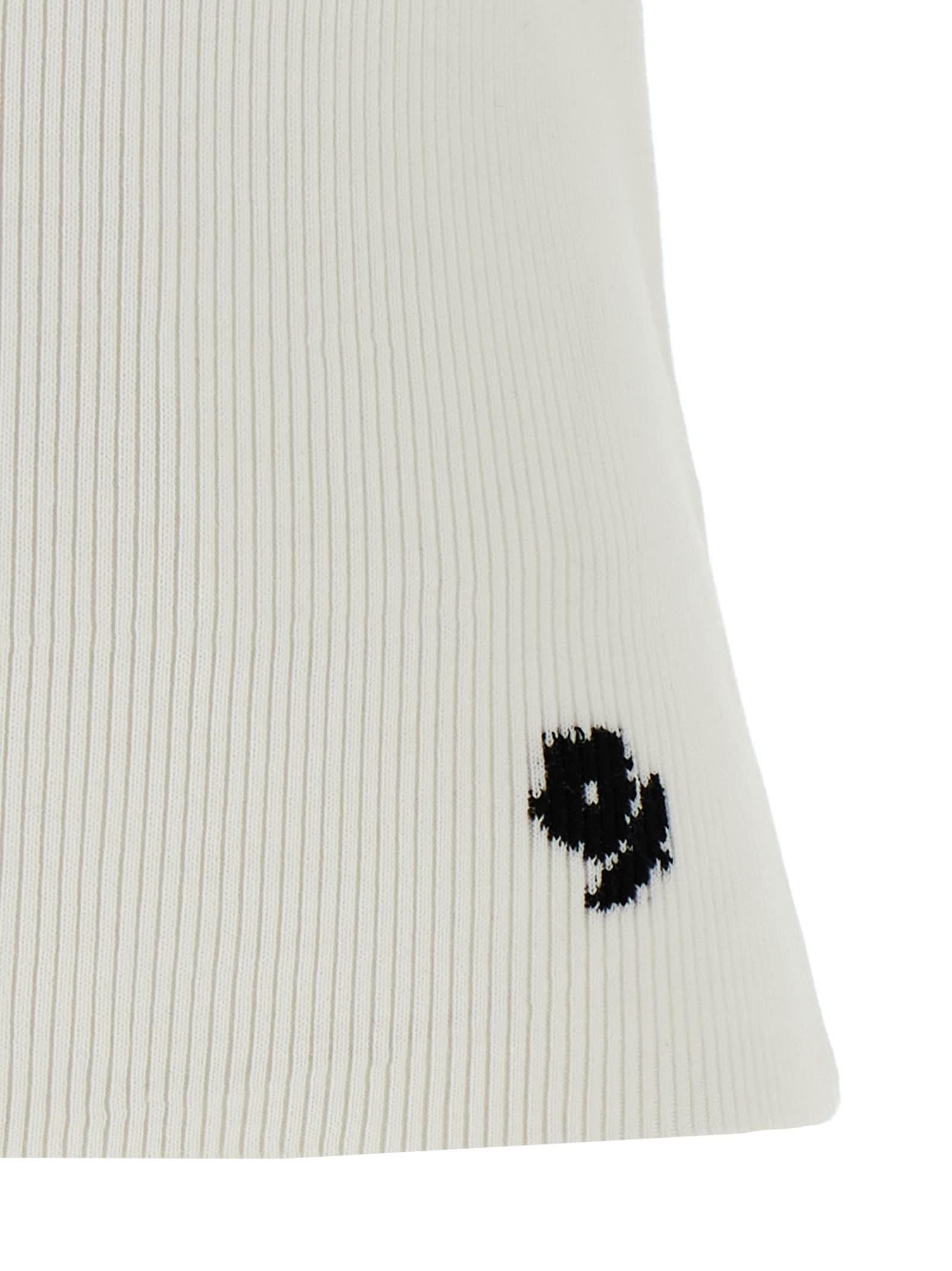 Bernadette Marcel Ribbed Tank Top In White