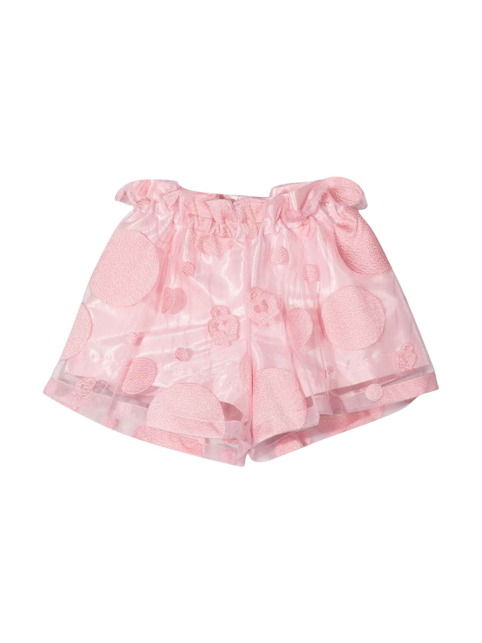Simonetta Girl Pink Shorts