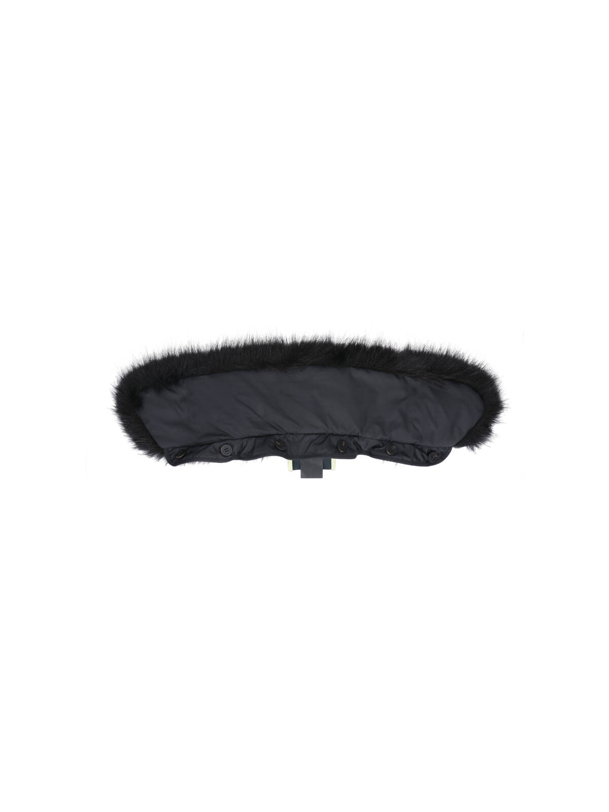Marfa Stance Faux Fur Collar In Black