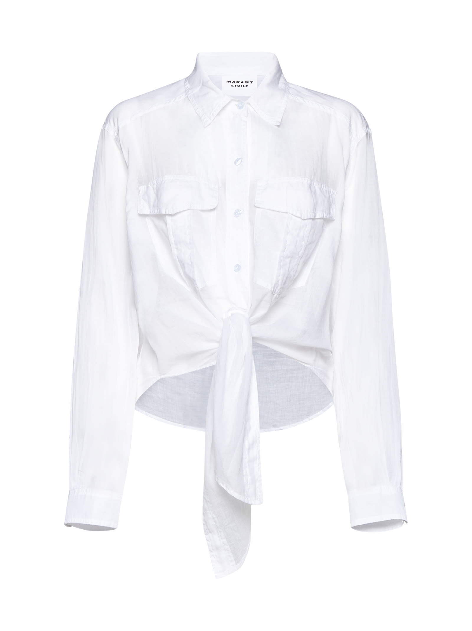 Shop Marant Etoile Shirt In White