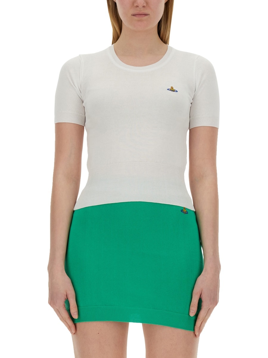 Shop Vivienne Westwood Top Bea In White