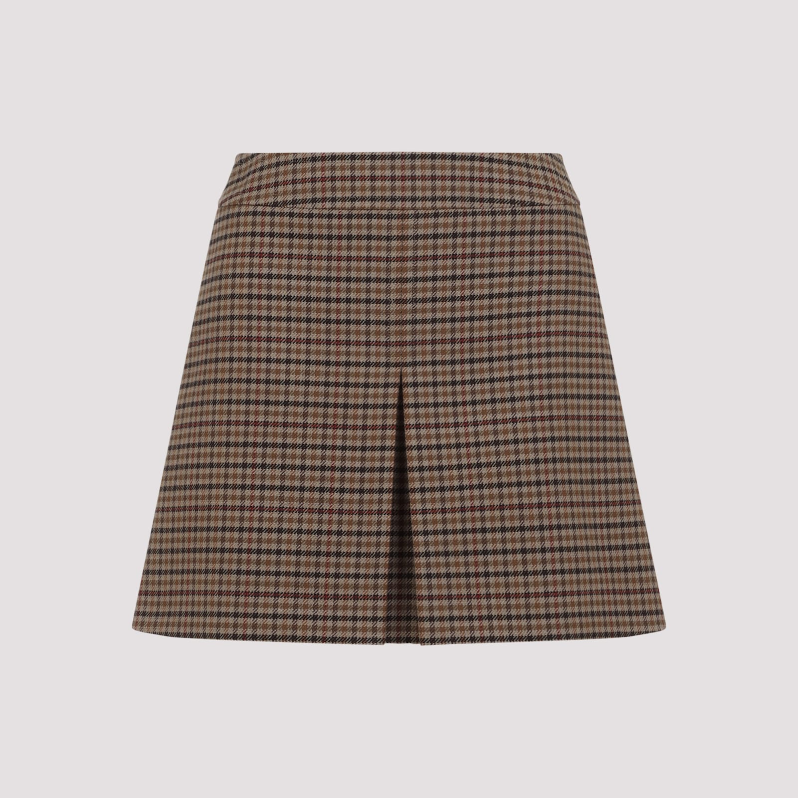 Wool Mini Skirt