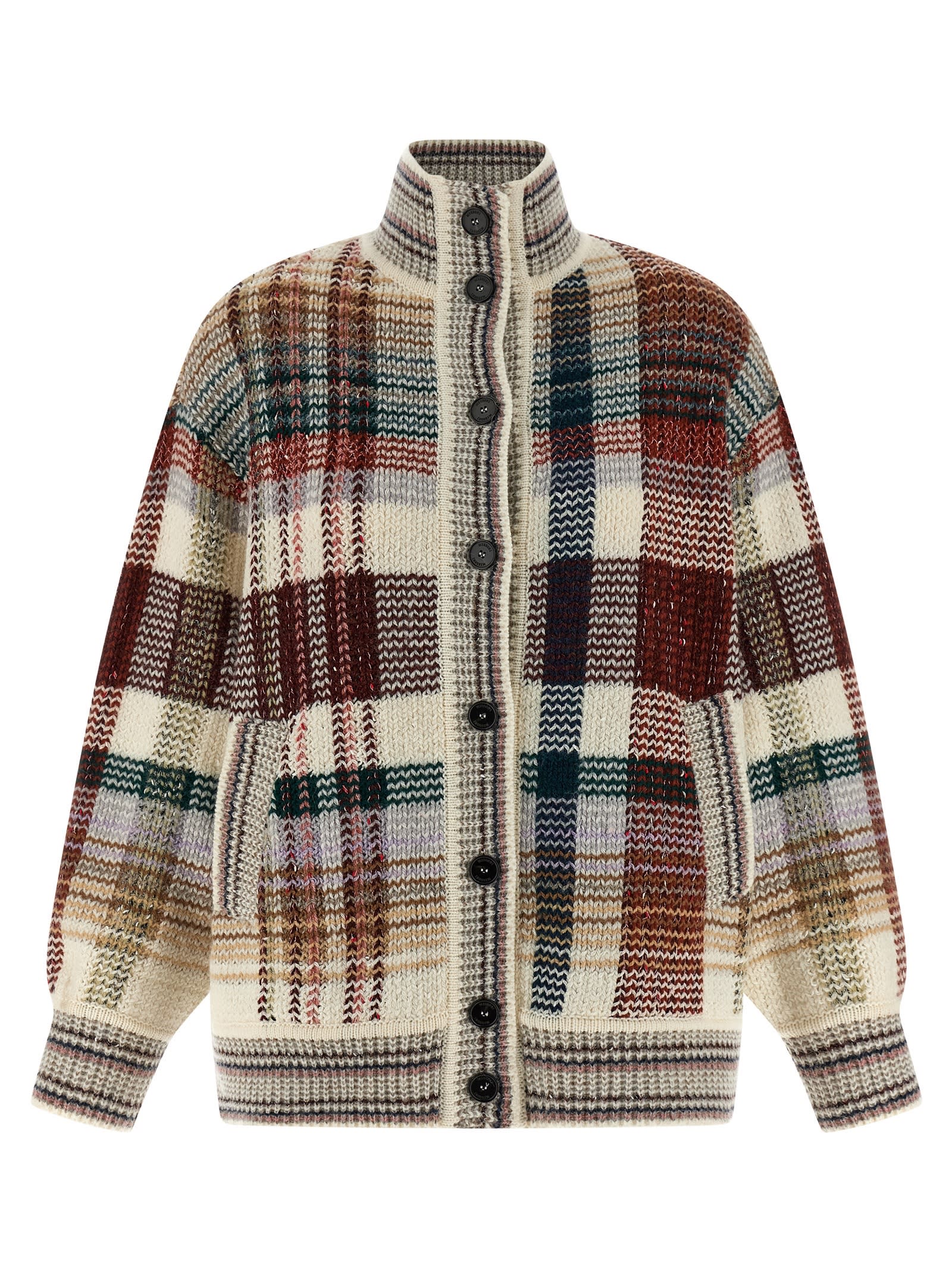 Missoni Wool Cardigan In Multi