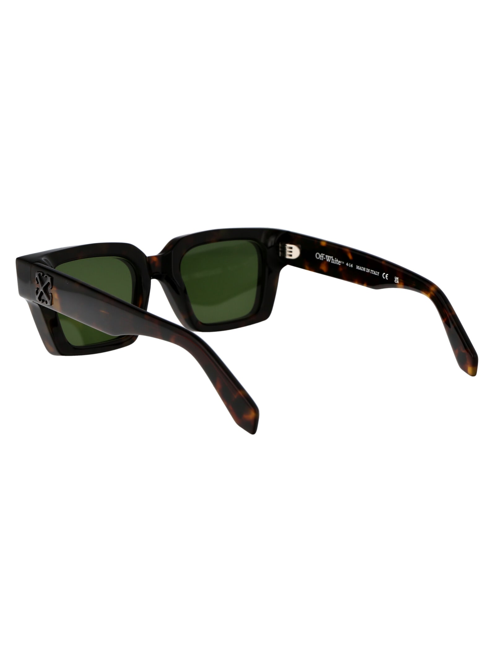 Shop Off-white Virgil L Sunglasses In 6055 Havana