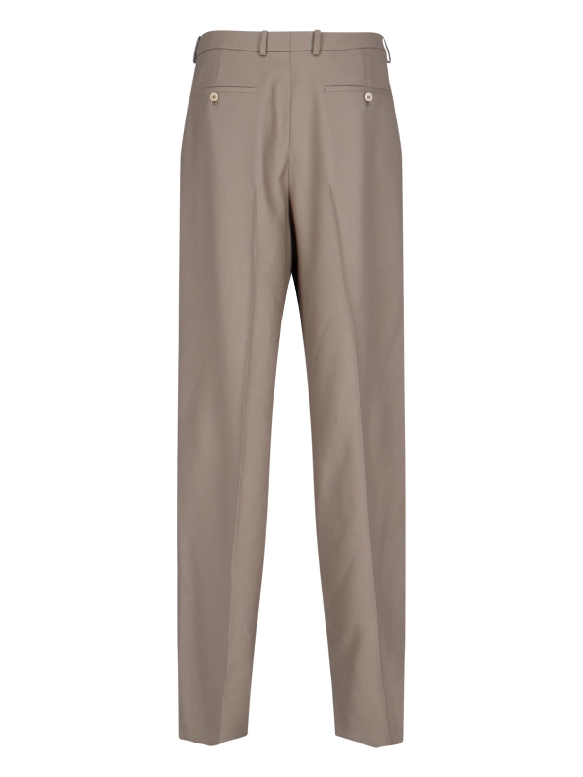 Saint Laurent Cashmere Pants In Gray