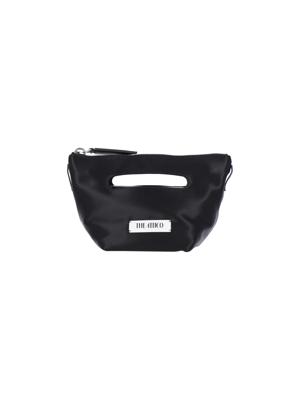 Shop Attico Via Dei Giardini 15 Mini Handbag In Black