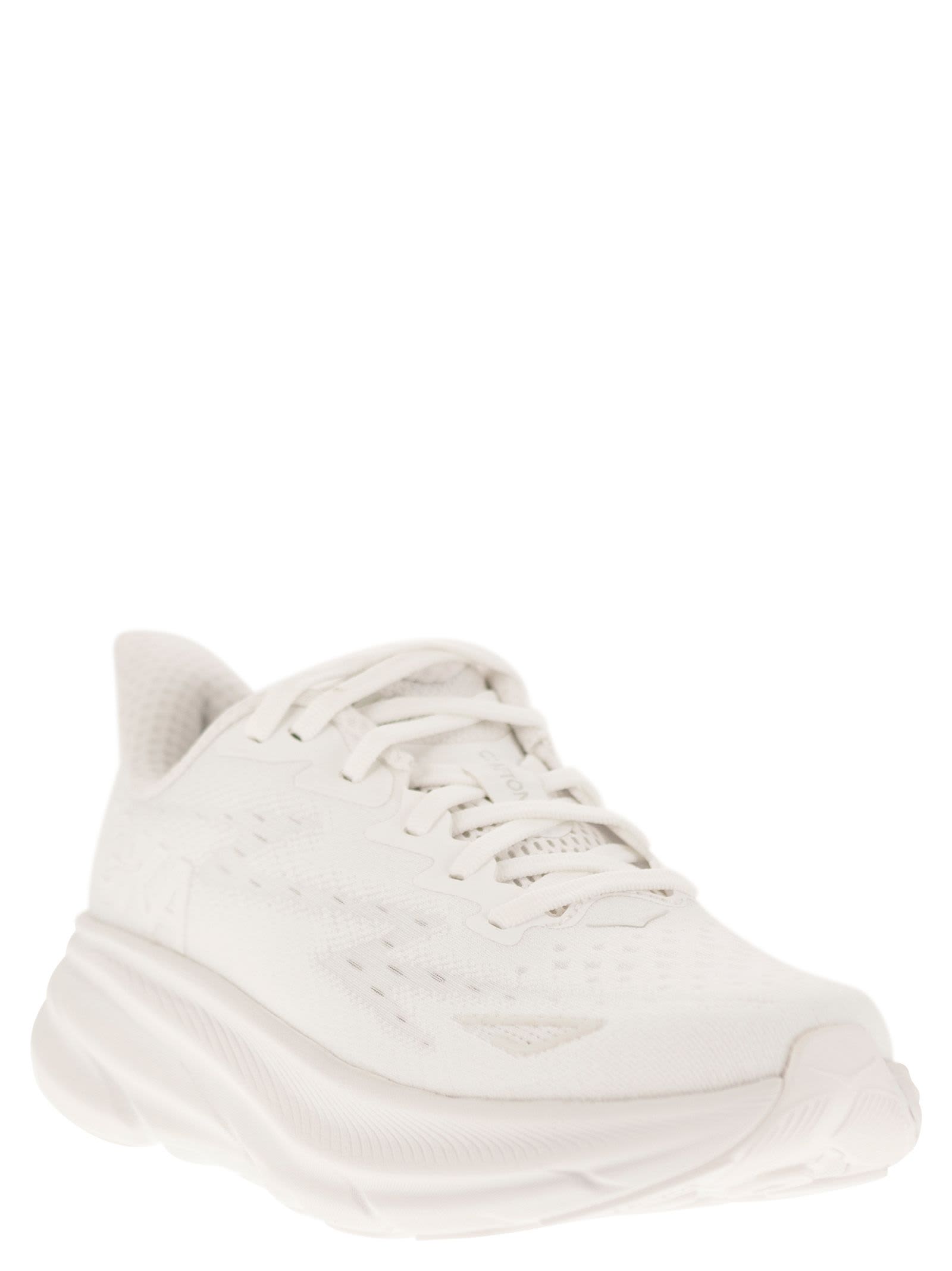 Shop Hoka Clifton 9 - Breathable Sports Shoev In White