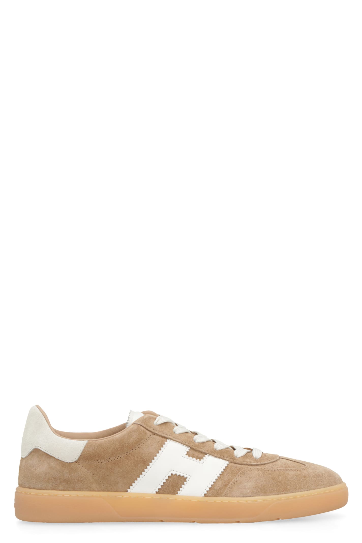Shop Hogan Cool Leather Low-top Sneakers
