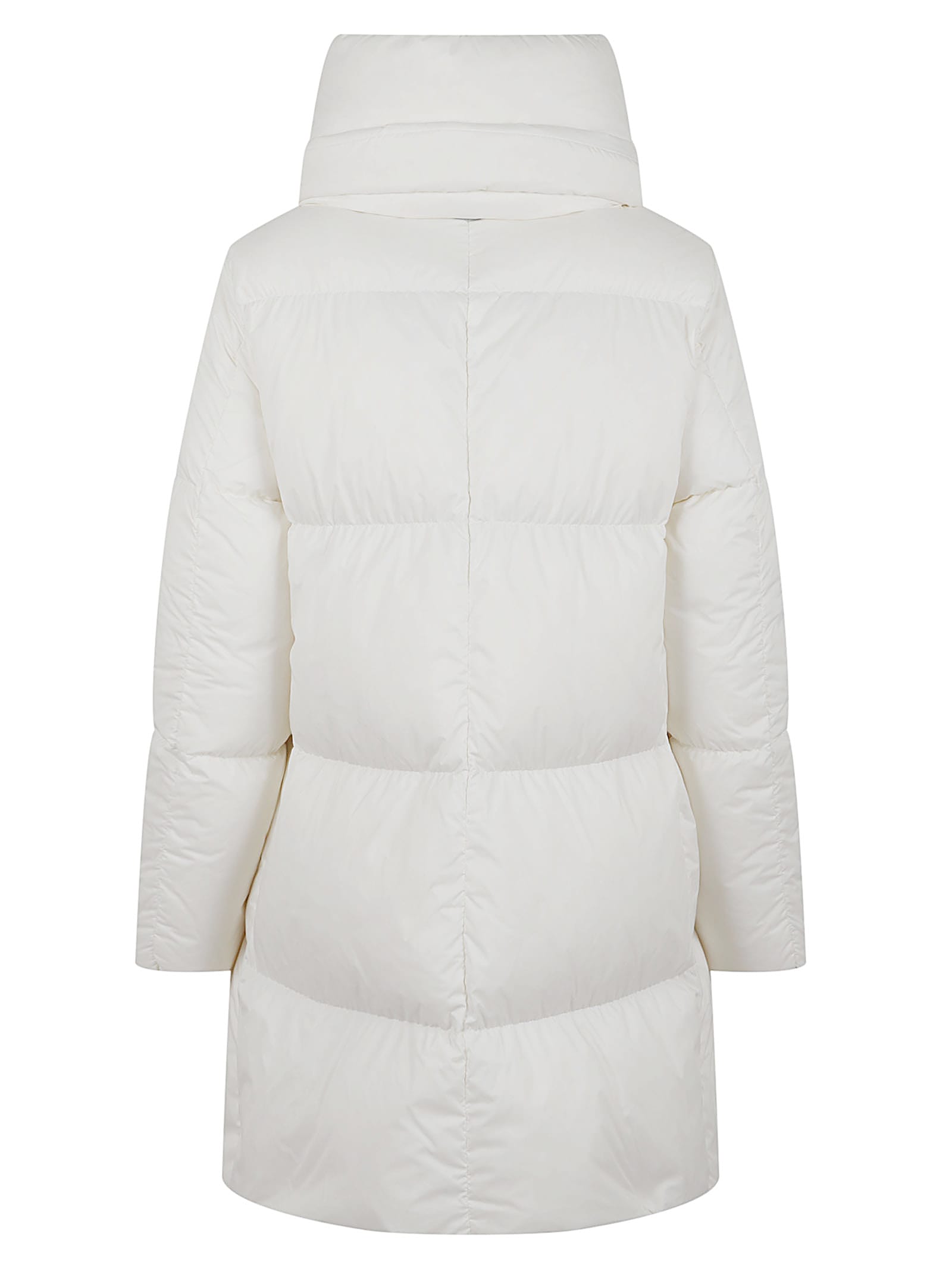 Herno A-shape Relaxed Down Jacket In White