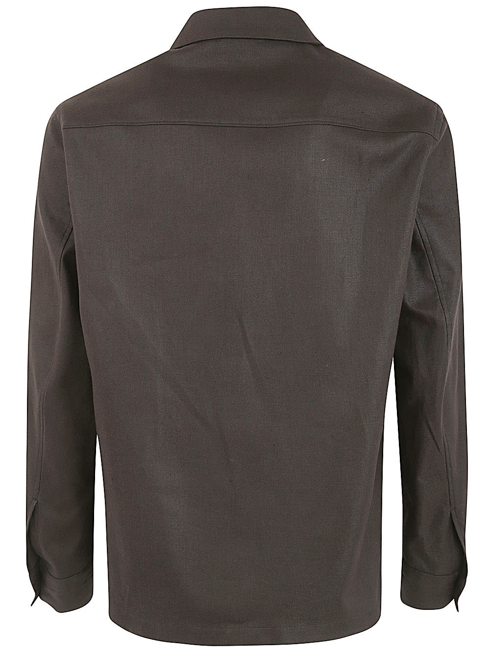 Shop Zegna Oasi Linen Overshirt In Brown