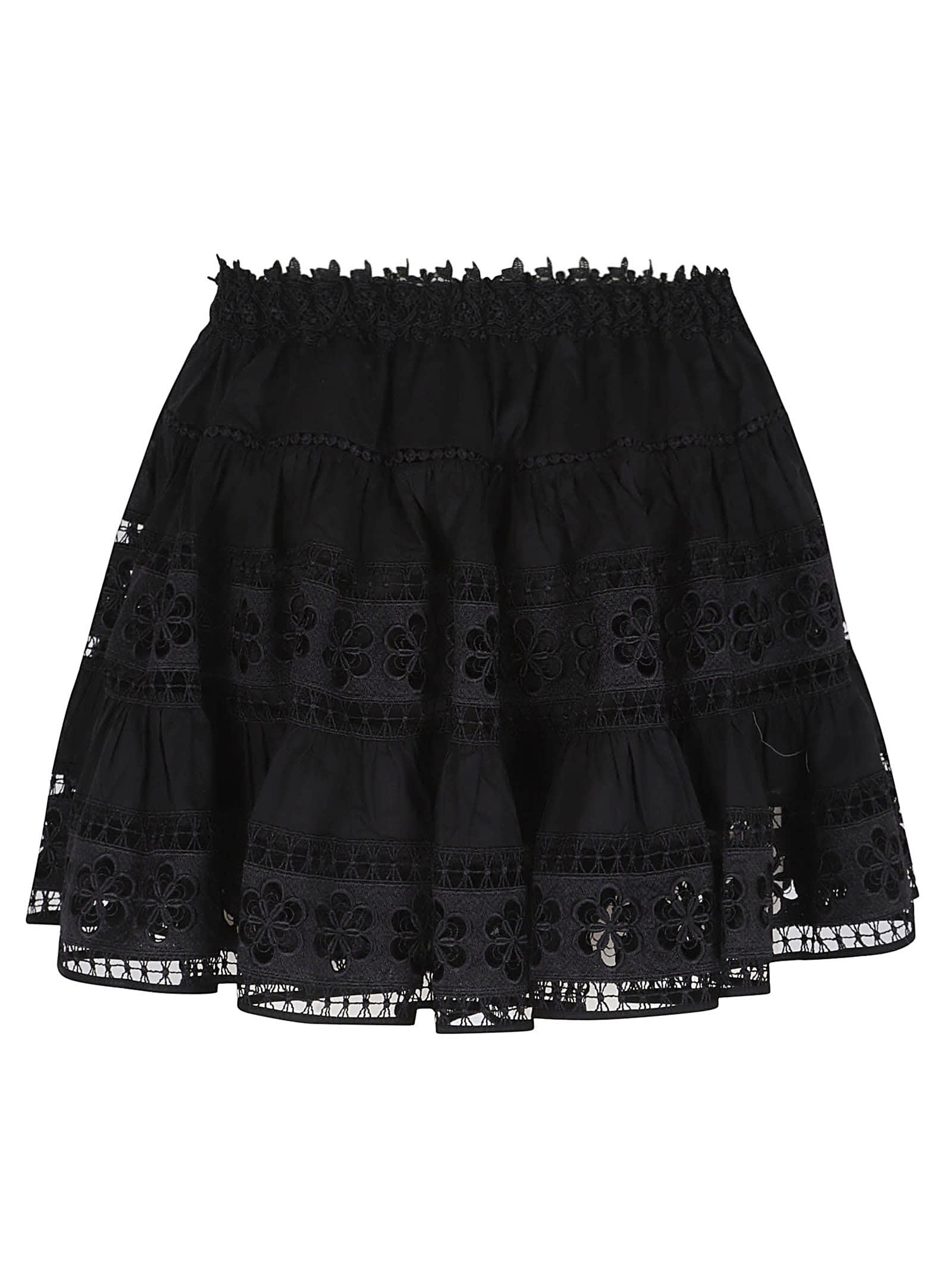 Shop Charo Ruiz Short Skirt Lea In Black