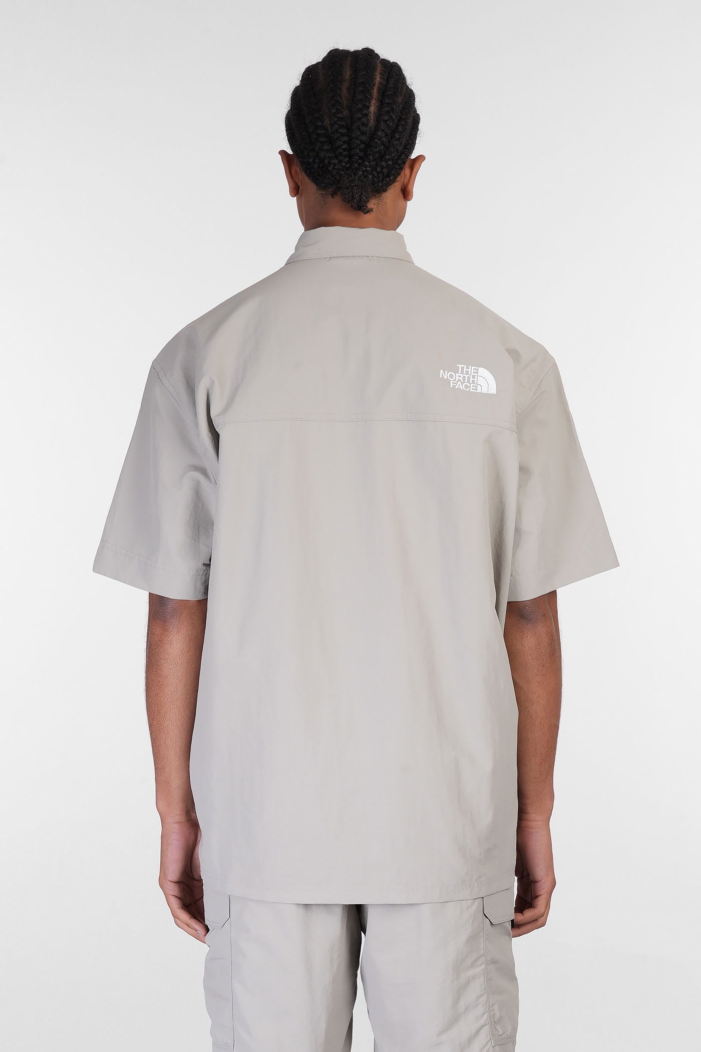 THE NORTH FACE NSE SUMMER SHIRT SHIRT IN GREY POLYAMIDE 