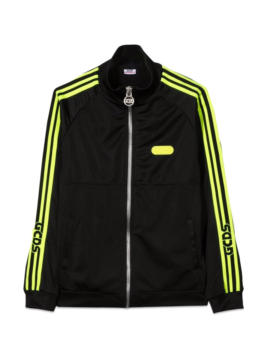 Gcds Kids' Triacetate Jacket Boy In Black