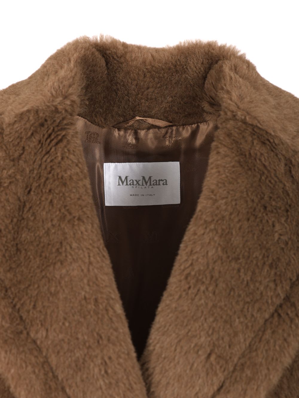 Max Mara Teddy Vest In Brown