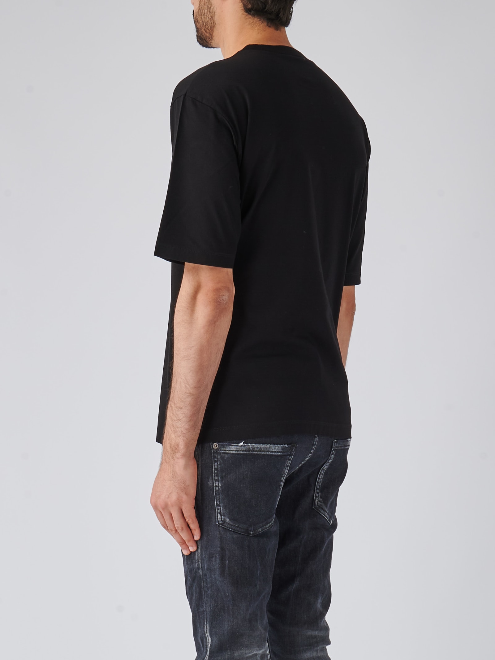 Shop Dsquared2 Loose Fit Tee T-shirt In Nero