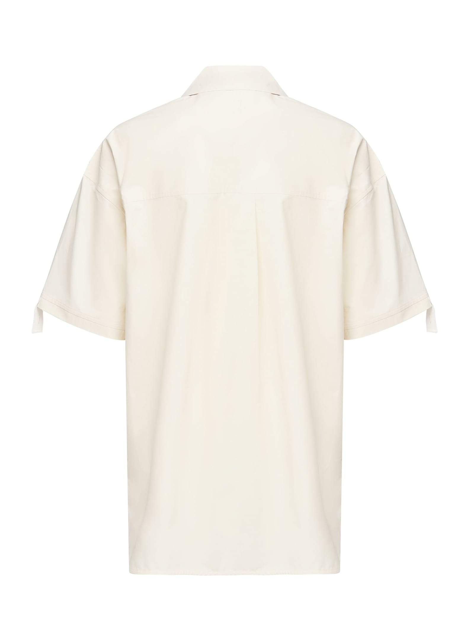 Jw Anderson Polo Oversized Quilted Pocket In White