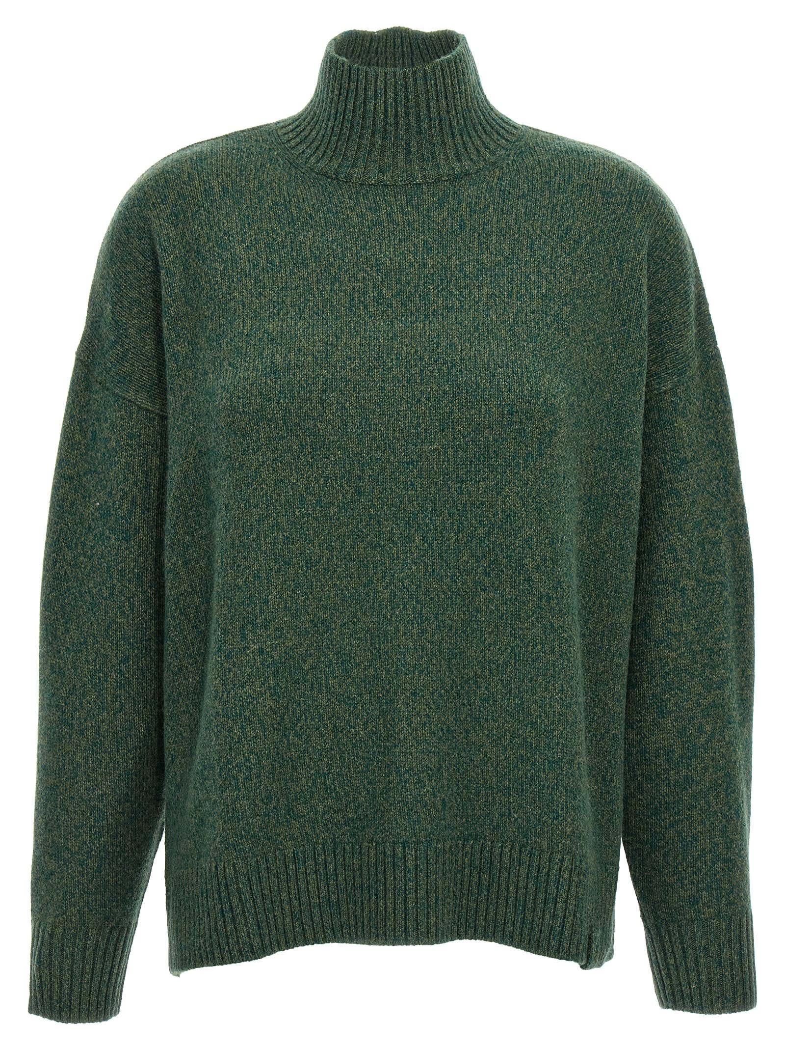 Shop Victoria Beckham Convertible Sweater In Green