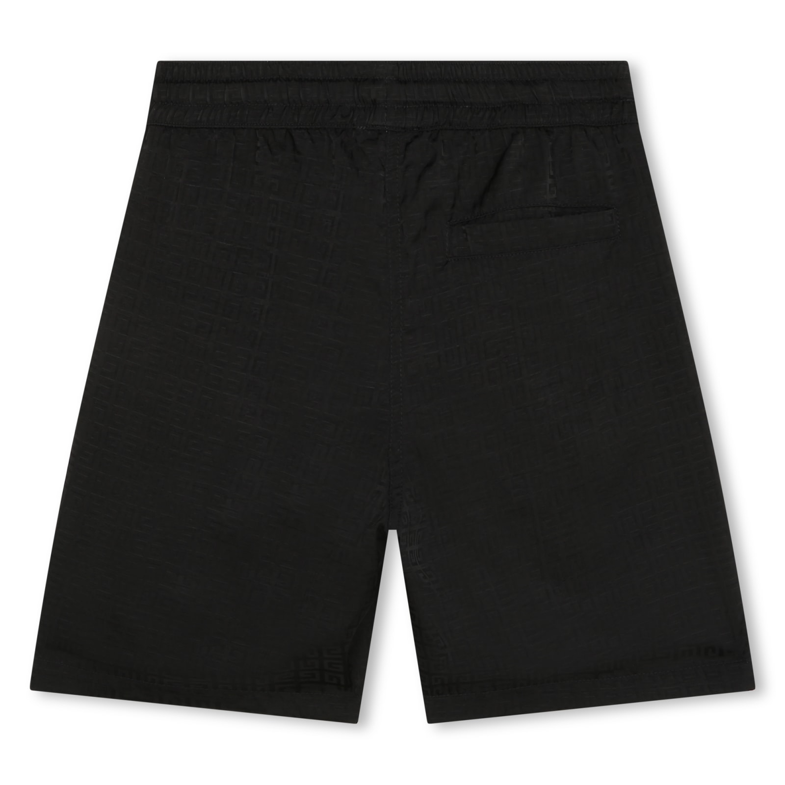 Shop Givenchy Sports Shorts With Monogram In B Nero
