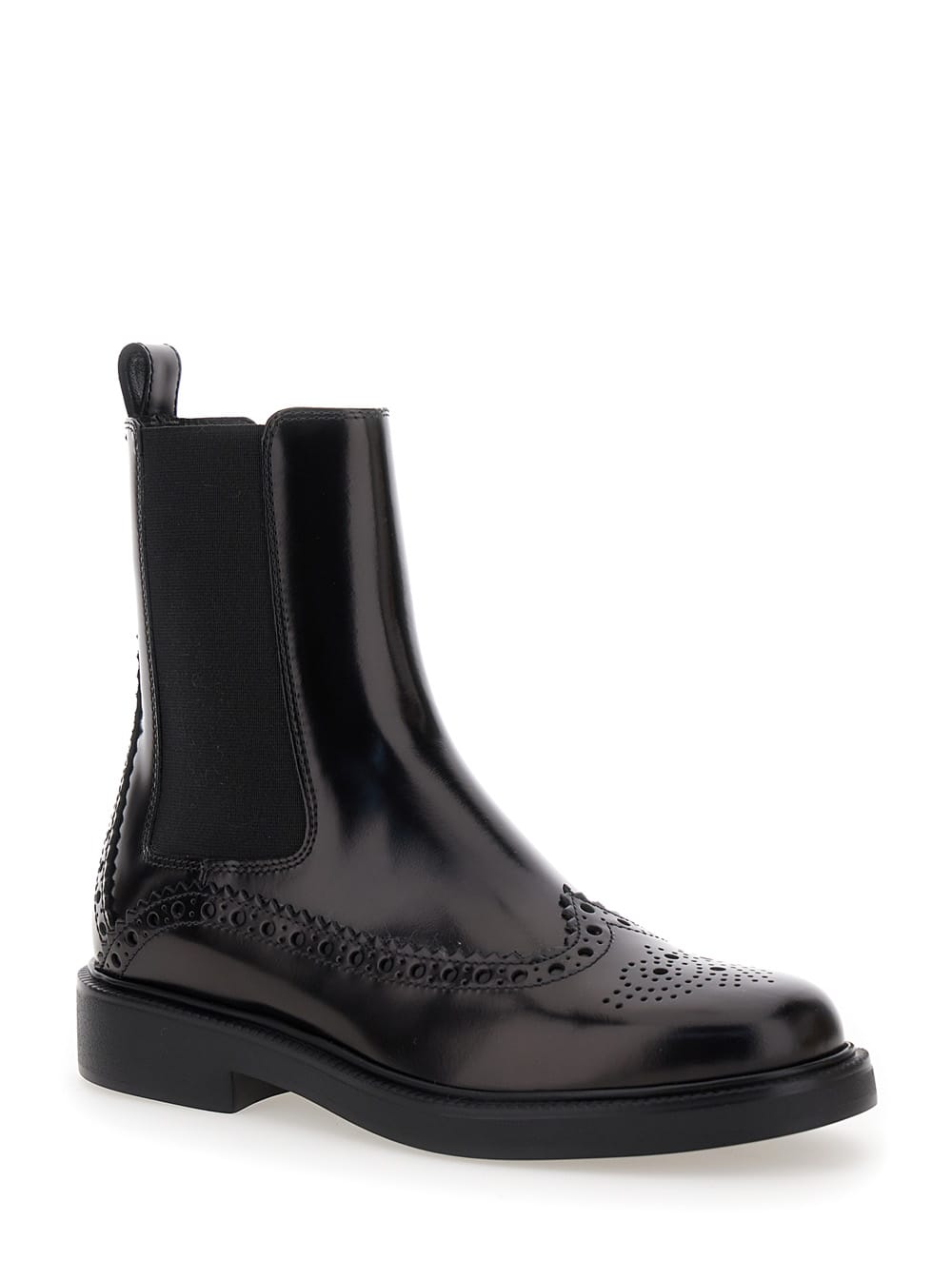 Shop Tod's Bootie In Black