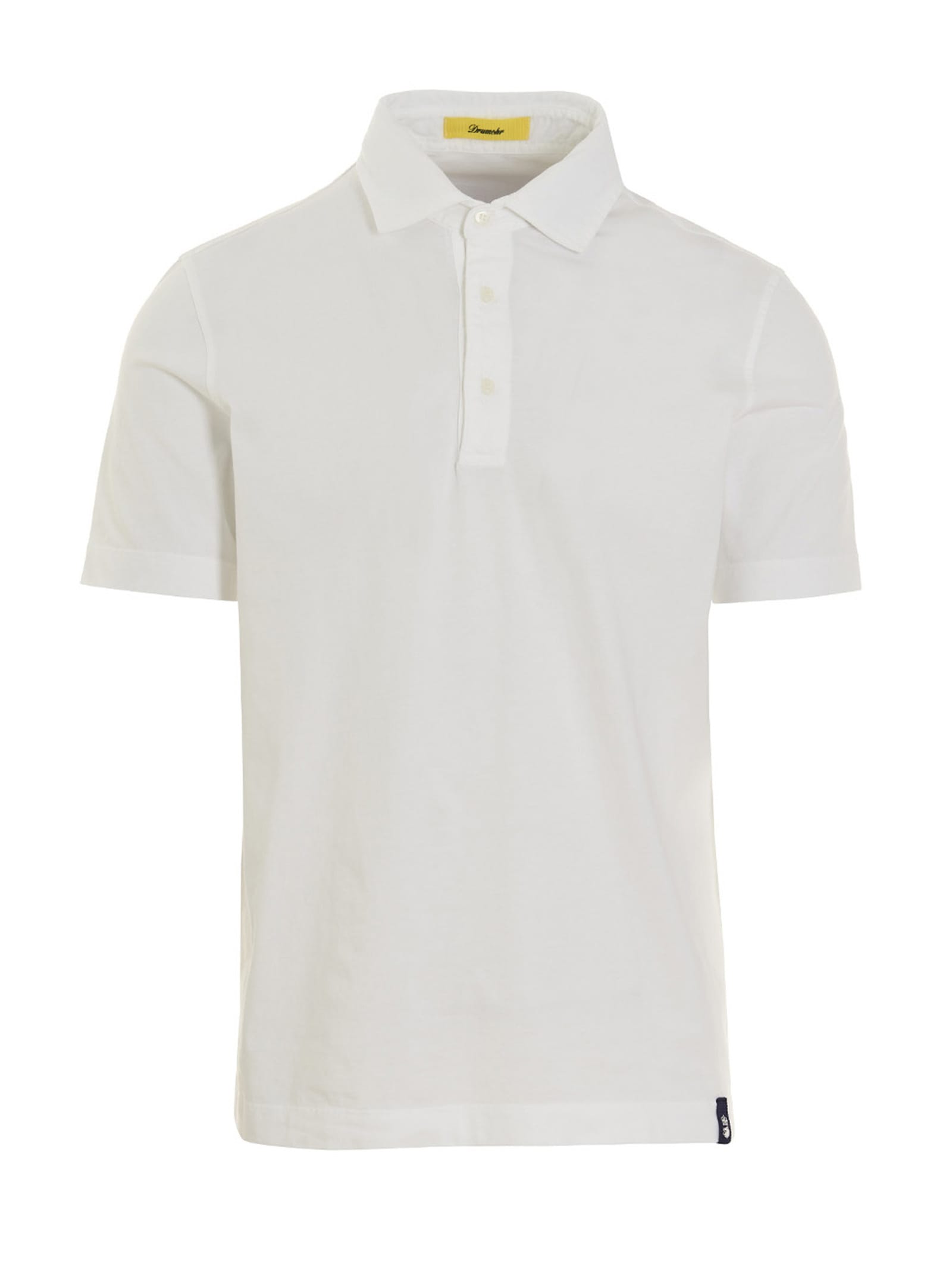 Drumohr Light Cotton Polo Shirt. Drumohr
