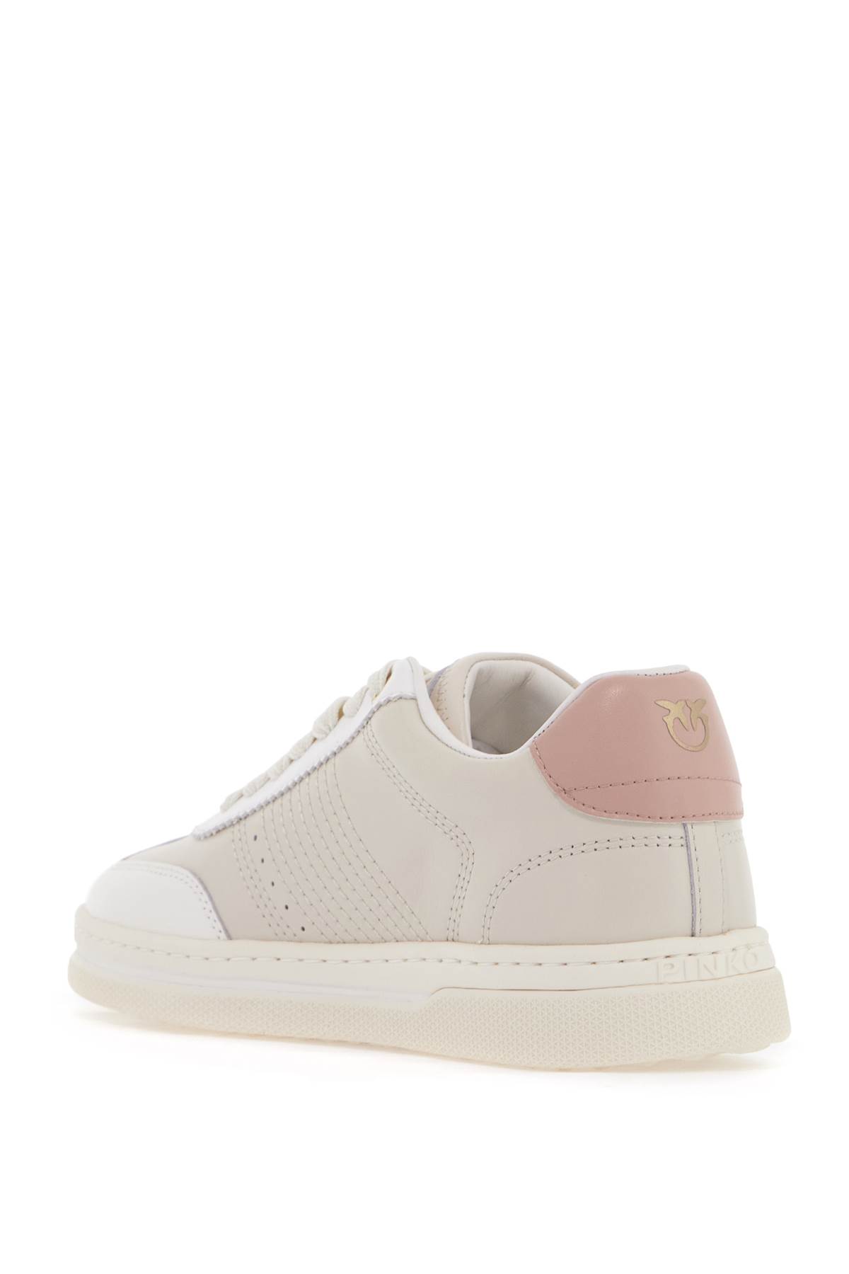 Shop Pinko Mandy Sneakers In Yogurt