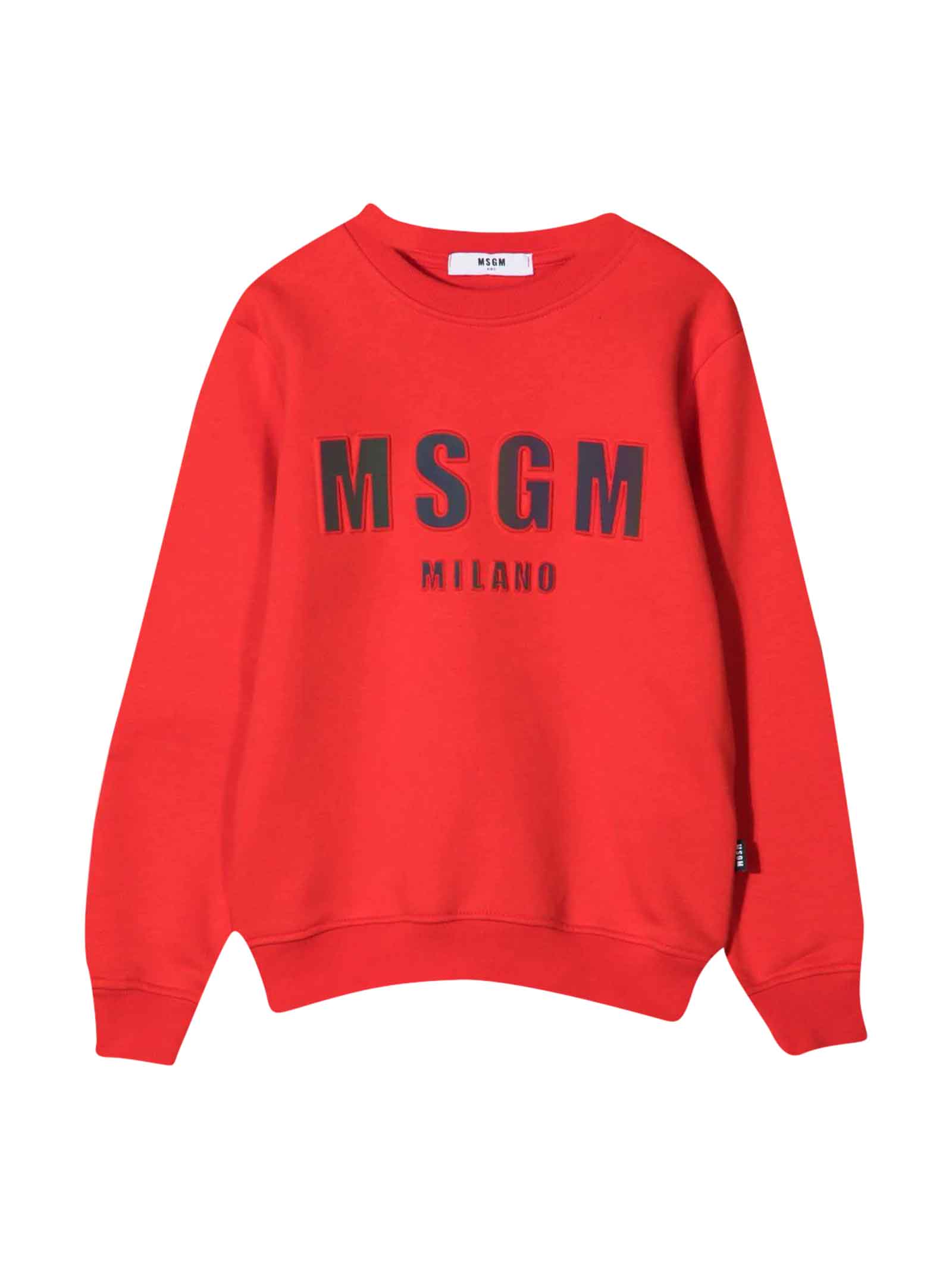 MSGM Unisex Red Sweatshirt