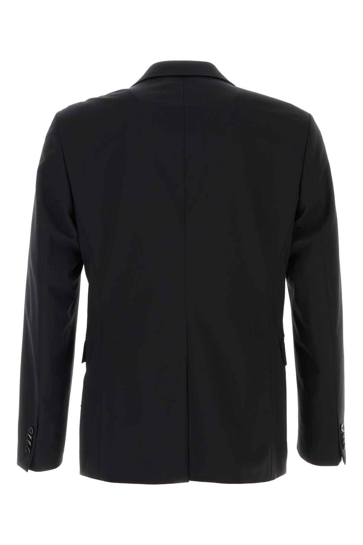 Shop Hugo Boss Black Stretch Wool Houston Blazer