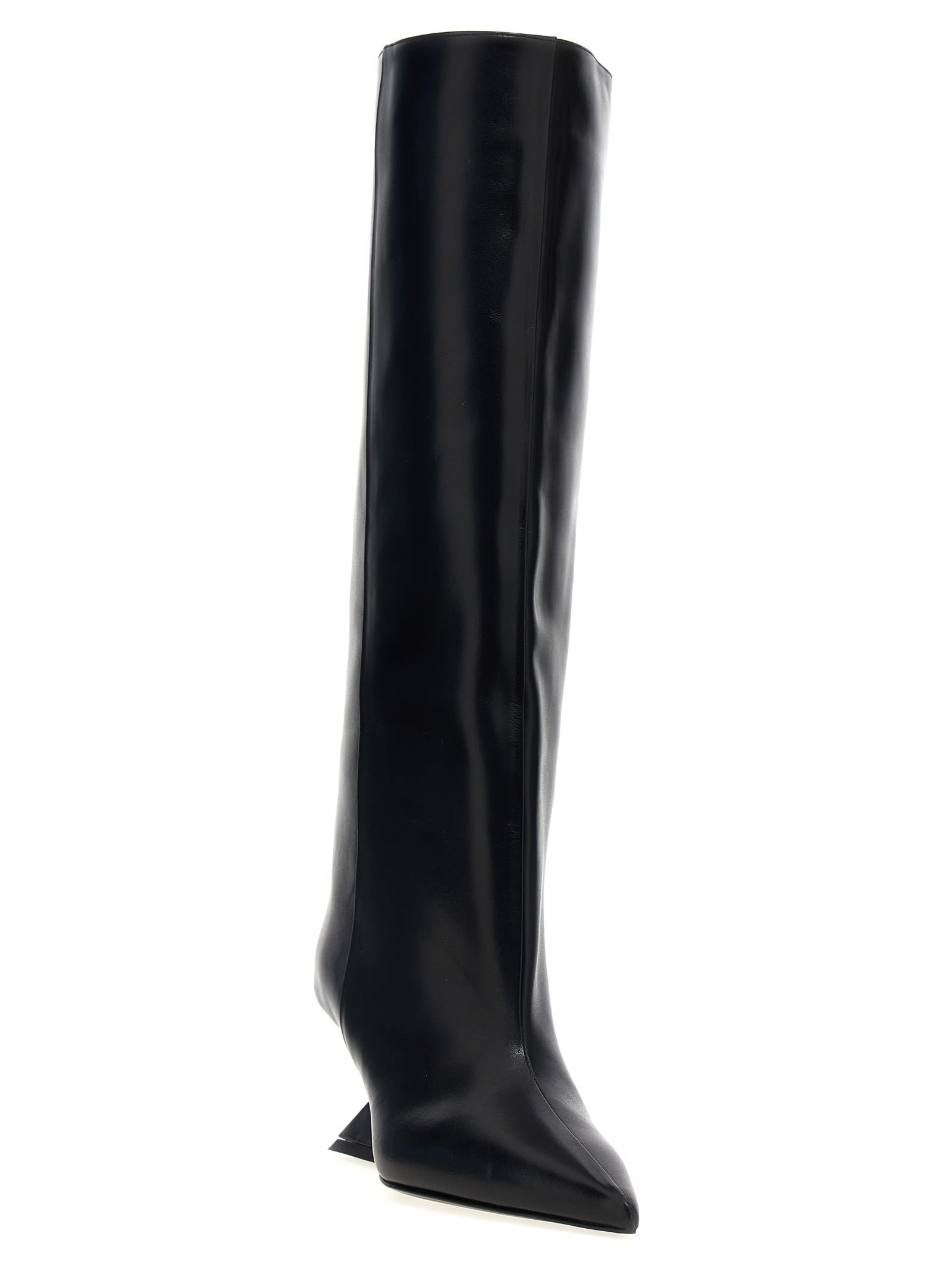 Shop Attico Cheope Boots In Black