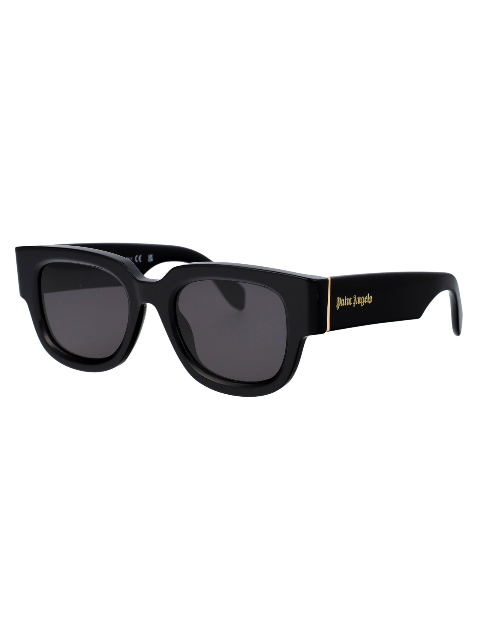 Shop Palm Angels Monterey Sunglasses In 1007 Black